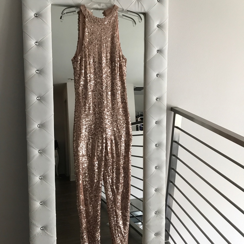 Sequined jumpsuit