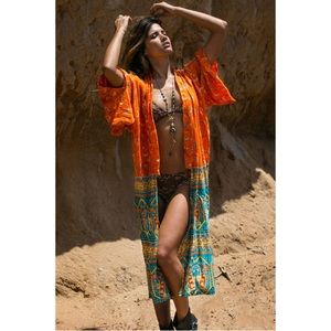 Arnhem clothing powerbird kimono orange small