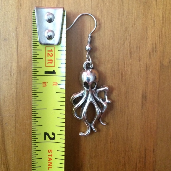NWOT Alien Octopus Earrings - Picture 4 of 5