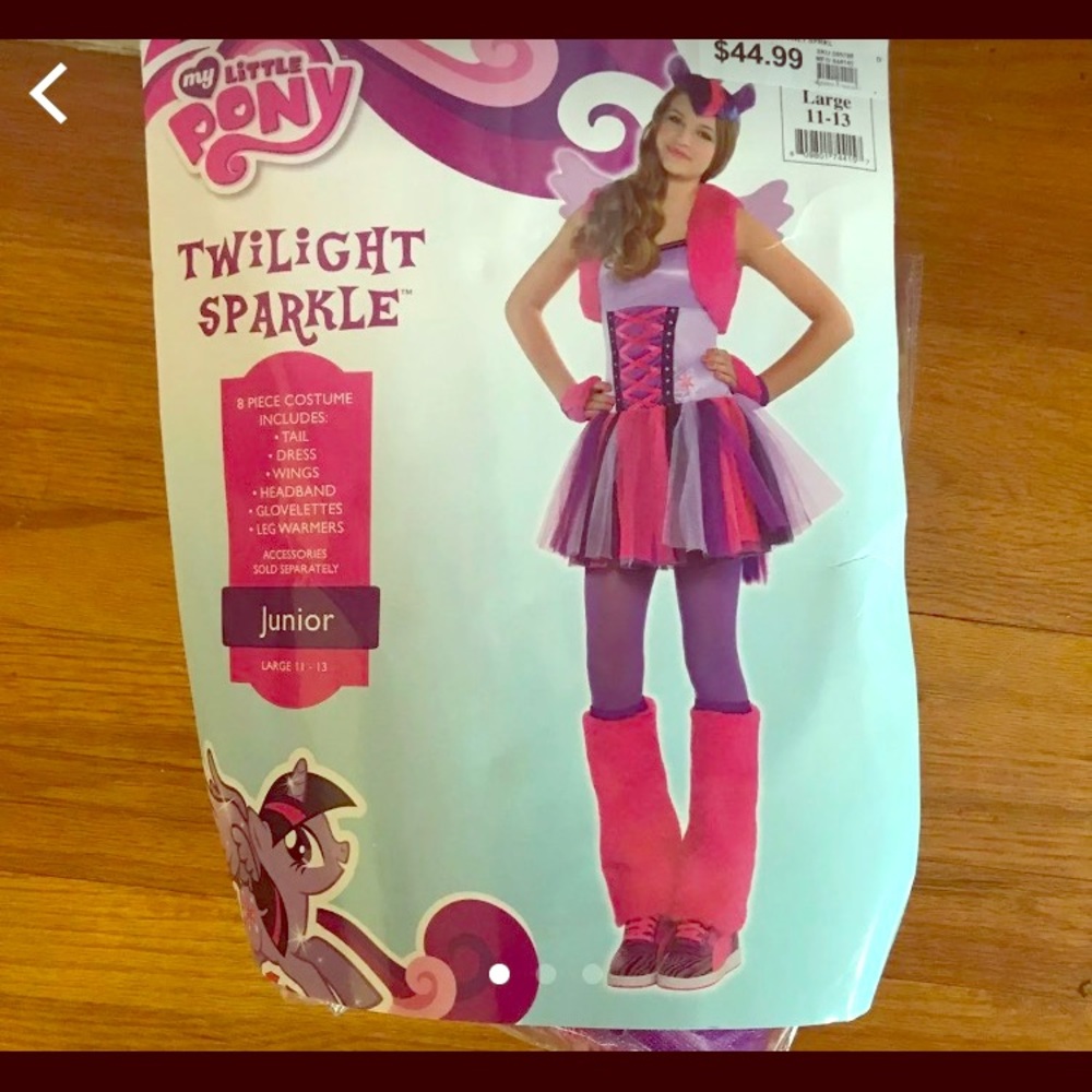 NEW Twilight Sparkle Halloween costume juniors