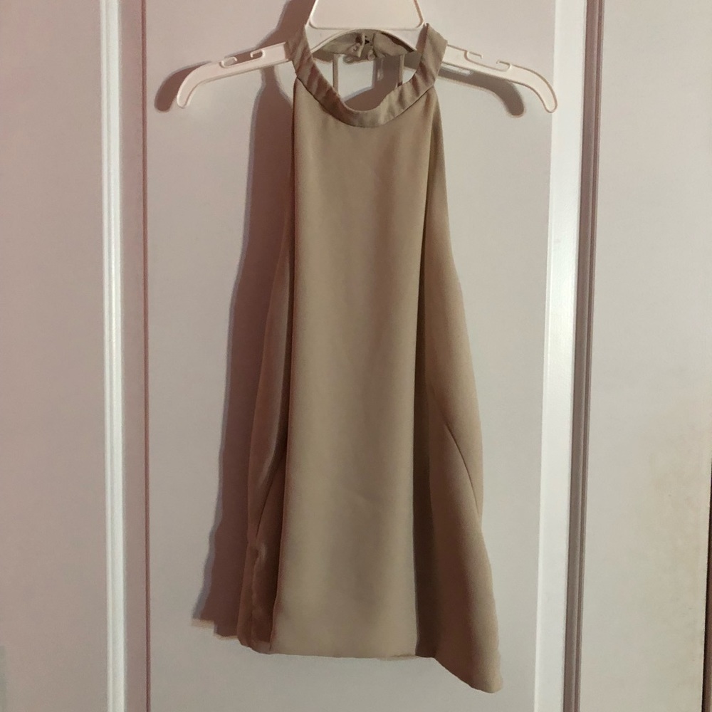 Forever 21 open back shirt