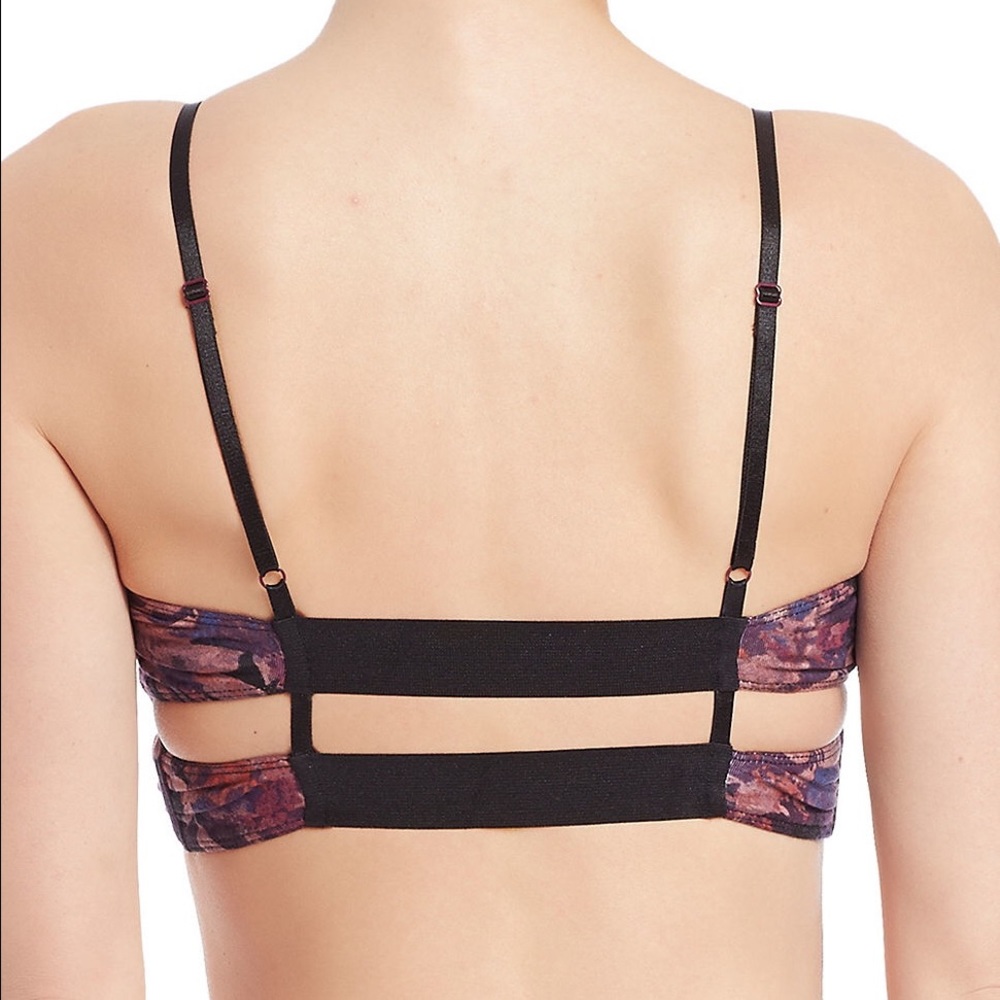 Free People Wrap it Up floral bralette **RARE** - Picture 2 of 5