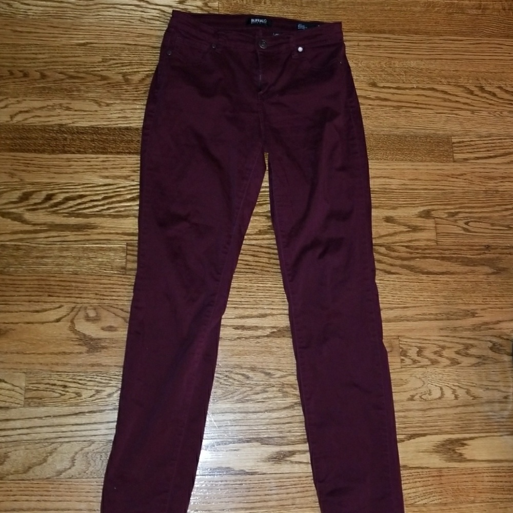 Burgundy Jegging