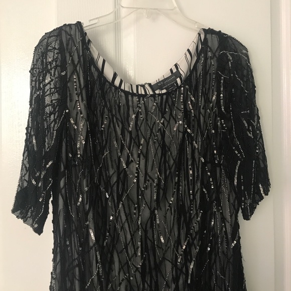 St. John Beaded Cocktail Dress - Picture 4 of 4