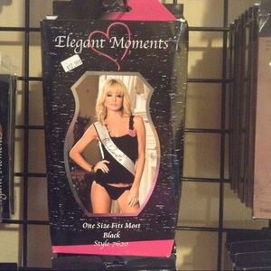 Bachelorette Cami Top, Thong & Sash Set