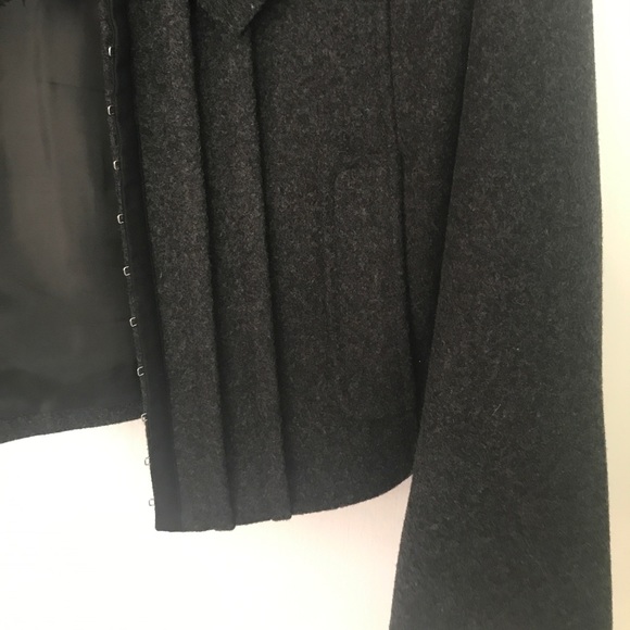 Ruffled Wool Jacket - Picture 3 of 4