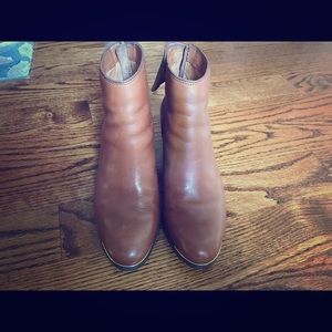 Coach leather ankle boogie