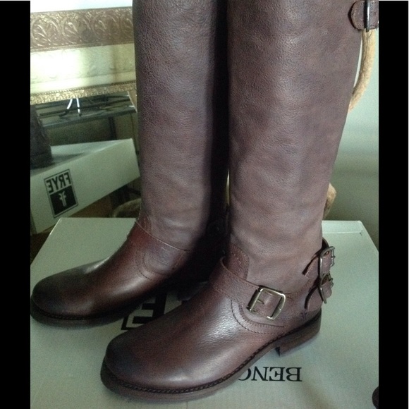 Frye Veronica Back Zip Engineer/Riding Boot - Picture 2 of 5