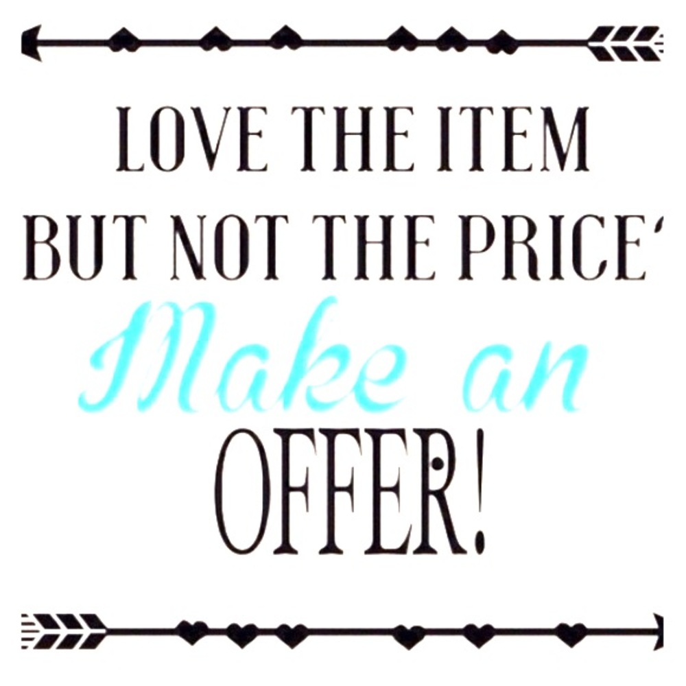 All prices negotiable!