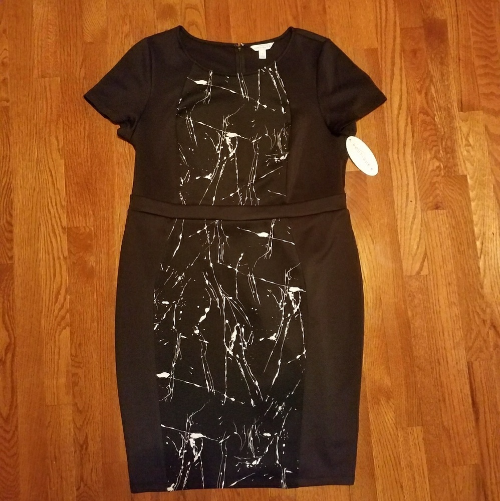 NWT. Boutique Dress. Black