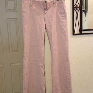 Baby pink GAP slacks