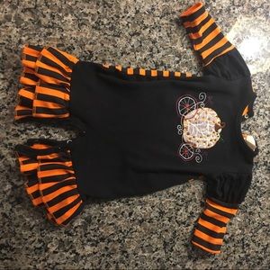 Haute Baby pumpkin Halloween outfit