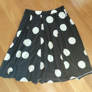 Polka dot skirt