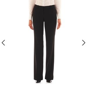 Modern Fit Black Slacks