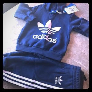 Brand New Adidas Sweatsuit Set