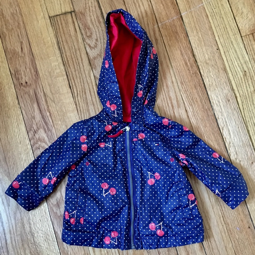 Toddlers 3-6months Tommy Hilfiger rain coat.