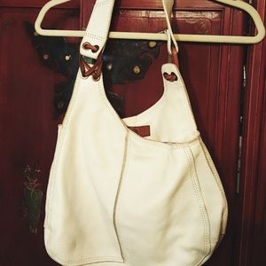 Lucky Brand Leather Hobo Purse Bag