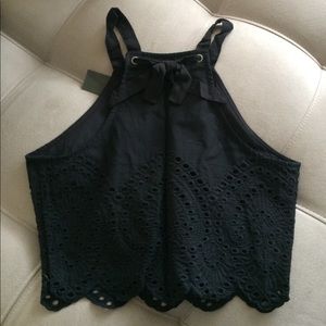 🛍BOGO 1/2 OFF🛍 A&F Eyelet Crop Top