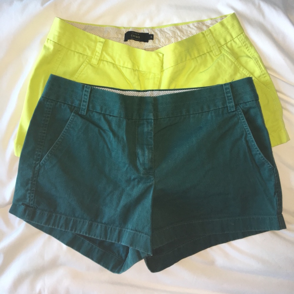 J Crew 3 inch chino shorts