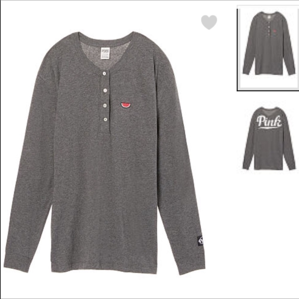 VS PINK Long Sleeve Tee 🍉