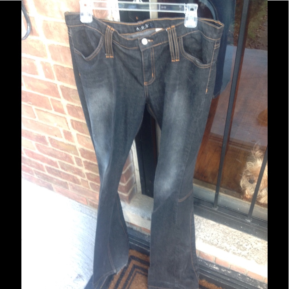Vintage Abs allen Swartz black jeans size 31