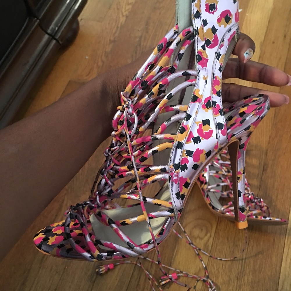 Sophia Webster Tie Up Sandals - Picture 5 of 8