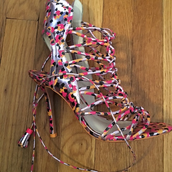 Sophia Webster Tie Up Sandals - Picture 6 of 8