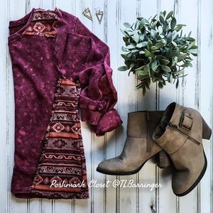 Southwestern Mineral Wash Pullover