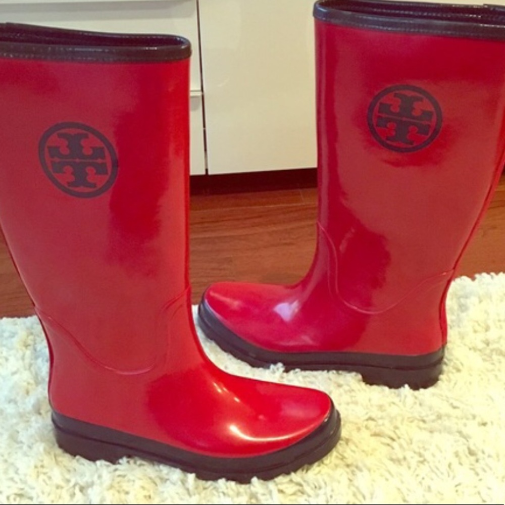 Tory Burch rain boots