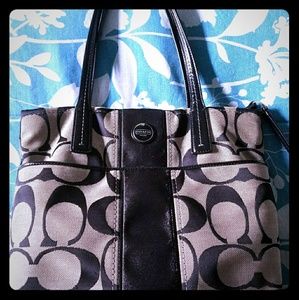 Authentic coach purse