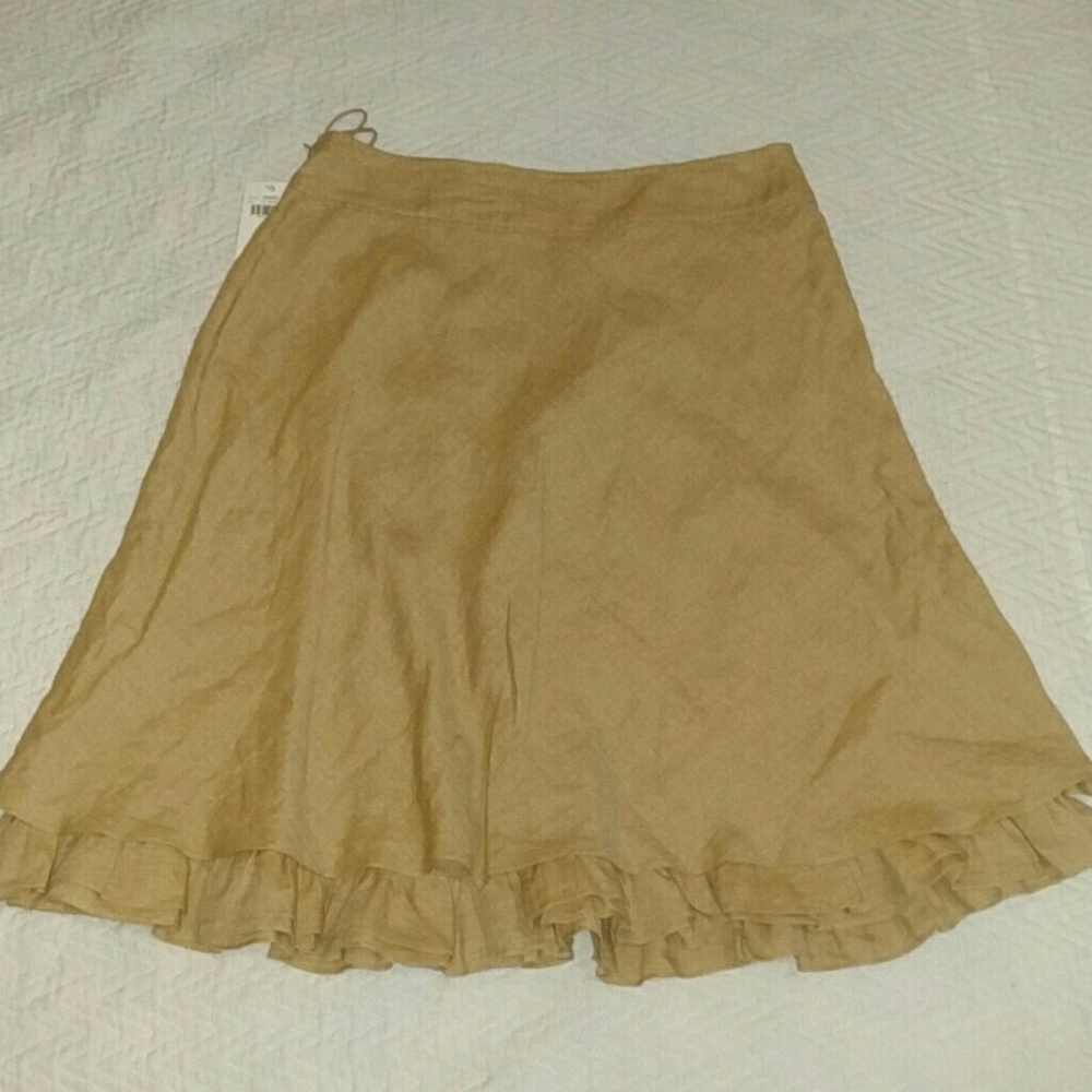 New Ralph Lauren Black Label, Linen Skirt