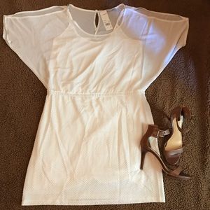 NY COLLECTION NEW Ivory Party Cocktail Dress 1X