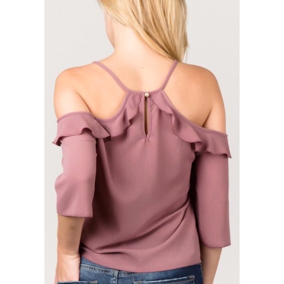 Cold Shoulder Top - Picture 4 of 6