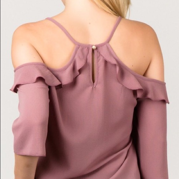 Cold Shoulder Top - Picture 5 of 6