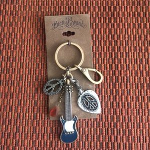 Lucky Brand Guitar Keychain