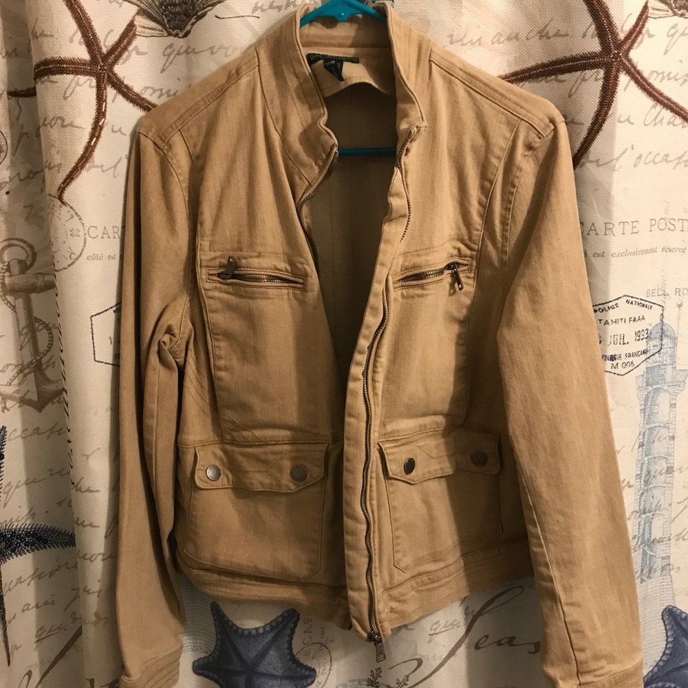 Tan Ralph Lauren Jean outfit