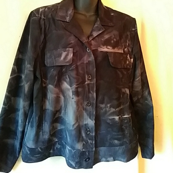 "Altered" Inclinations velveteen blazer - size L - Picture 1 of 8