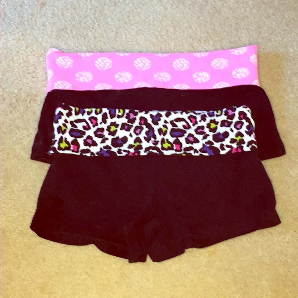 Women's SO Yoga Short's Bundle (x2), Sz S & Med