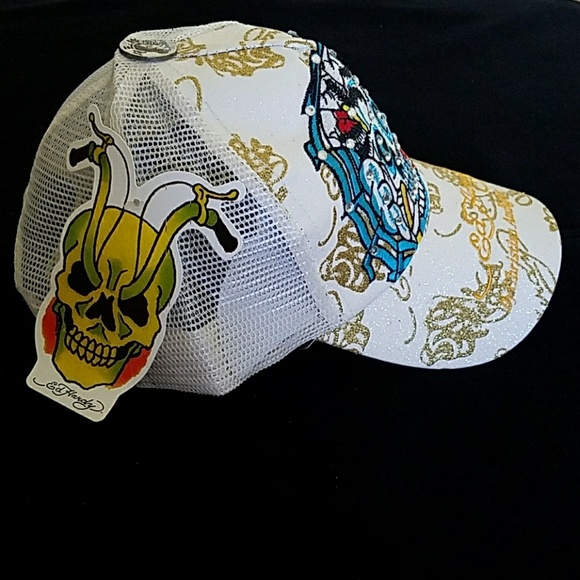 🎁NEW ED HARDY BY CHRISTIAN AUDIGIER HATS - Picture 2 of 8