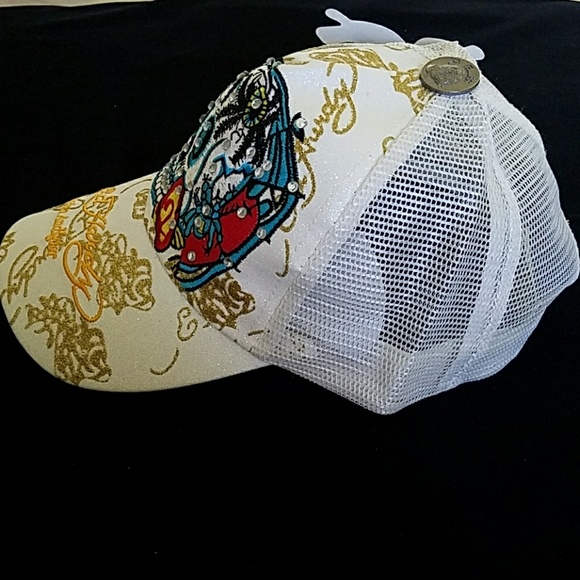 🎁NEW ED HARDY BY CHRISTIAN AUDIGIER HATS - Picture 4 of 8