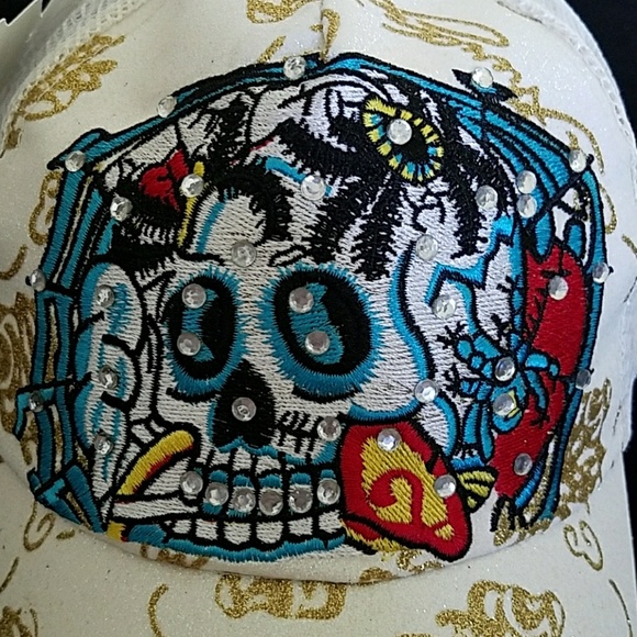 🎁NEW ED HARDY BY CHRISTIAN AUDIGIER HATS - Picture 6 of 8