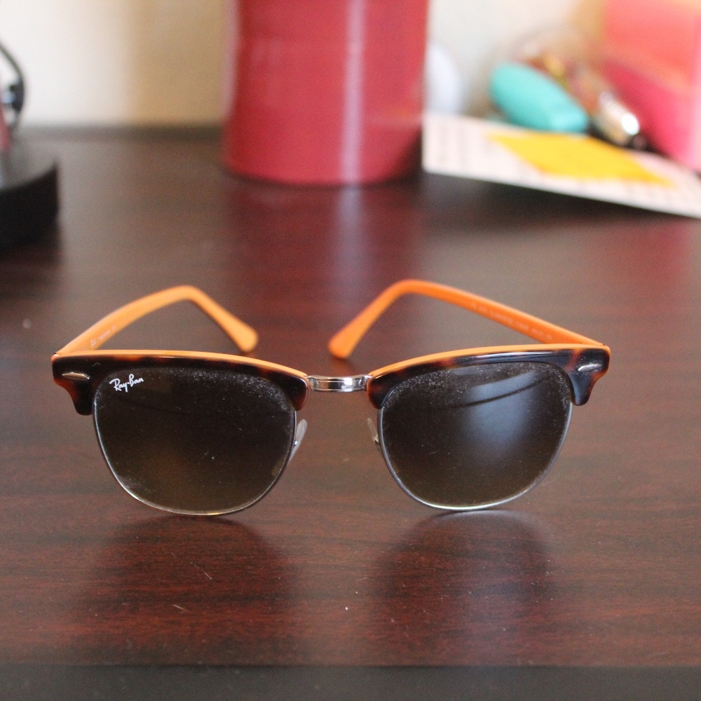 Authentic Ray Ban Clubmaster Sunglasses