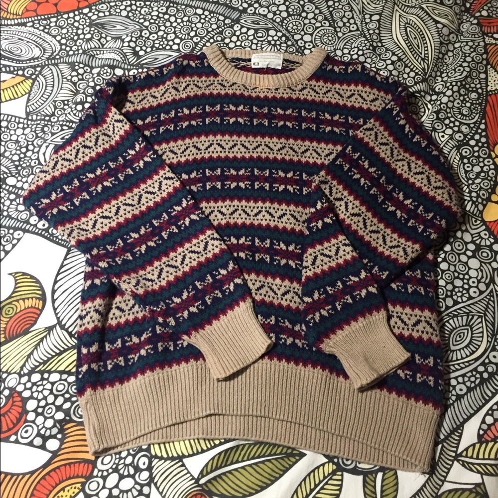 Vintage Oversized Winter Sweater