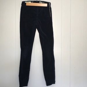 Gap 1969 Midnight Blue Sidezip Legging 24 R Pants
