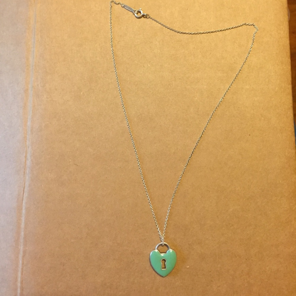 Tiffany & Co. Sterling Silver Heart Necklace