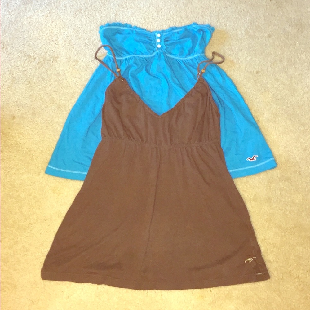 Women's Top Bundle (x2), Sz Small, A&E & Hollister