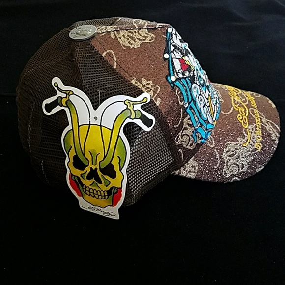 🎁NEW ED HARDY BY CHRISTIAN AUDIGIER HATS - Picture 2 of 8