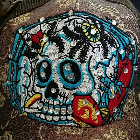 🎁NEW ED HARDY BY CHRISTIAN AUDIGIER HATS - Picture 6 of 8