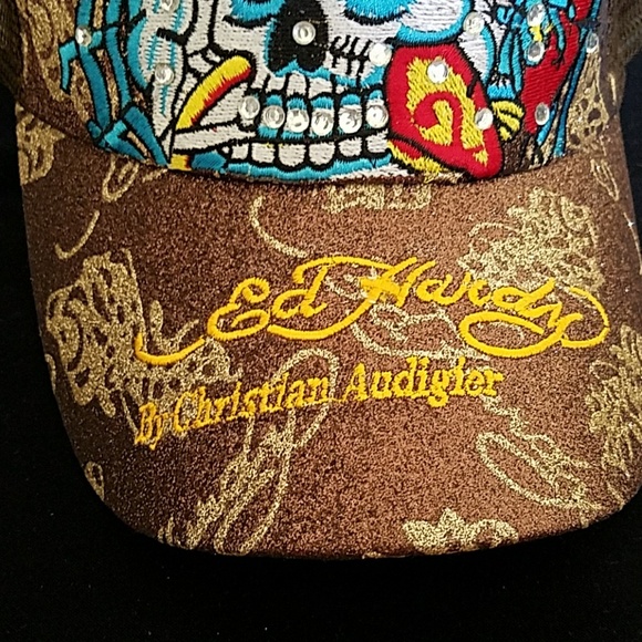 🎁NEW ED HARDY BY CHRISTIAN AUDIGIER HATS - Picture 7 of 8