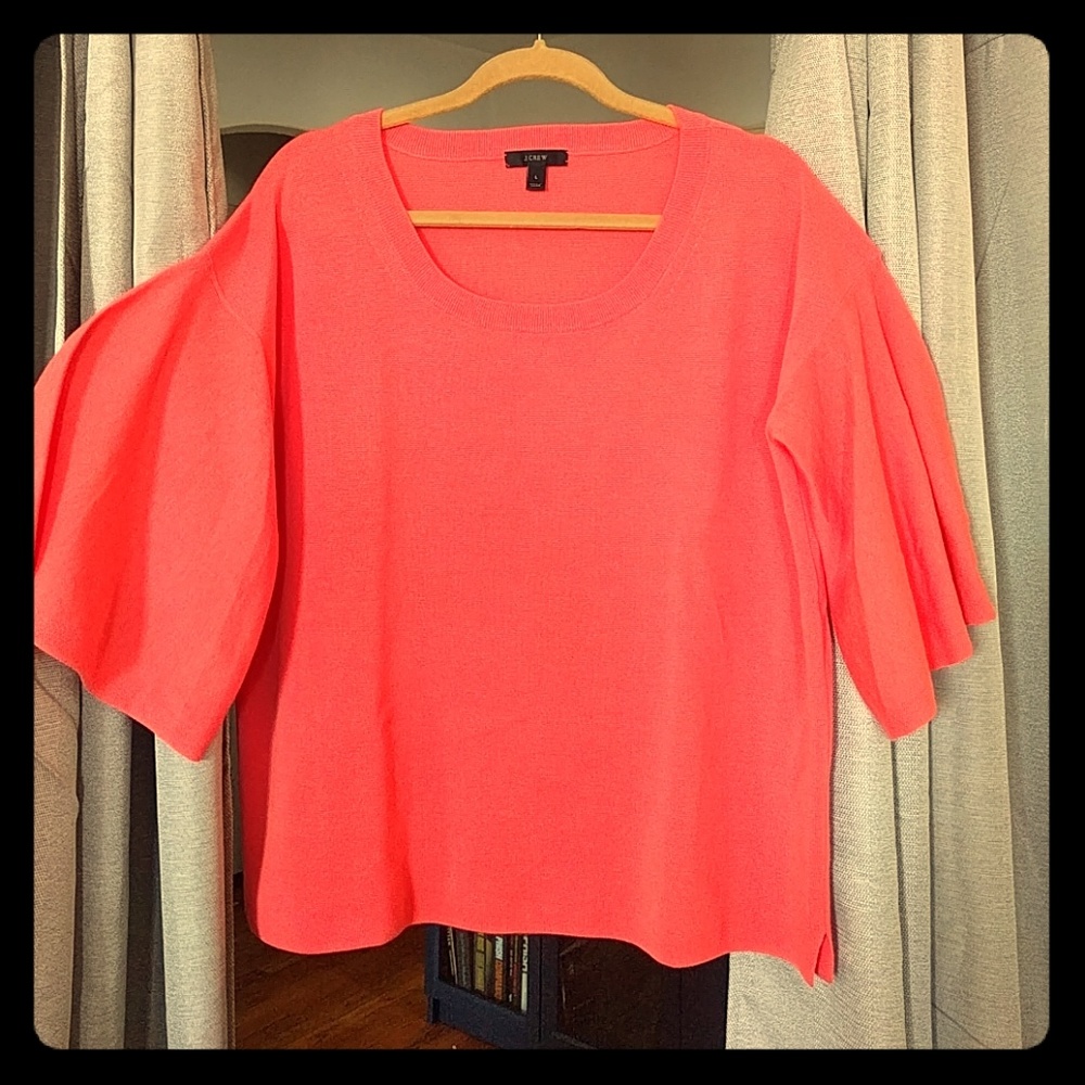 J Crew knit top NWOT Large